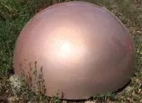 Полусфера металлическая медь (207268) производство промоборудование ø 1000 мм.  в Кизеле