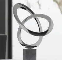 Скульптура из нержавеющей стали по кругу (518259) поставка арт-объект  в Кизеле