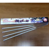 Бенгальские огни Новогодние 400-4 СБ400Н4 купить от производителя Уральский пиротехнический завод — Кизел