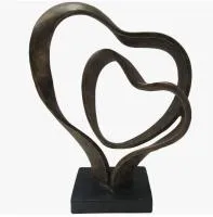 Скульптура интерьера сердце (518282) сертификат арт-объект  в Кизеле
