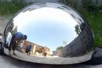 Полусфера ø 1500 нержавеющая сталь (207298) сертификат промоборудование мм.  в Кизеле