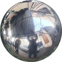 Шар ø 400 мм. полый полированный (517581) сертификат - сфера арт-объект пустотелая  в Кизеле