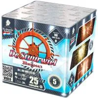 Батарея салютов Штурвал. Купить Батарея салютов Штурвал VH080-25-01 — магазин продажа салютов недорого —  Кизел, производитель Русский фейерверк - Русская пиротехника, доставка по России  +7 963 711 89 03 — Кизел | kizel.piroclub.ru