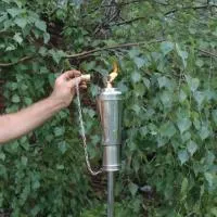 Коста река факел (197423) монтаж тики садовые факелы ø 120 мм. универсальная  в Кизеле