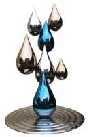 Капли скульптура в фойе (517630) монтаж арт-объект  в Кизеле