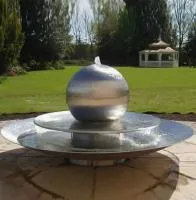 Водопад - сфера 3D (518904) ∅ 850 мм. Кизел 