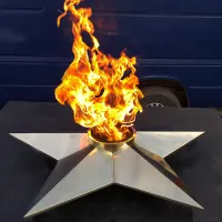 Звезда (газовая горелка) (1635) производство комплект горелка ГВД 379 10 89 00 ПС - вечный огонь ø 1000 мм. ветроустойчивая  в Кизеле