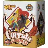 Батарея салютов Коррида ОС8050 купить от производителя Русский Фейерверк — Кизел