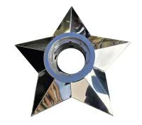 Звезда с газовой горелкой (518316) сертификат комплект горелка ГВД 379 10 89 00 ПС вечный огонь ø 600 мм. пустотелая  в Кизеле