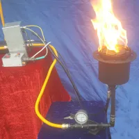 Газовая горелка апс (газ-контроль) (1623) поставка - автомат вечный огонь ø 154 мм. ветроустойчивая  в Кизеле