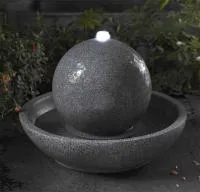 Гранитный фонтан 3D сфера (518890) ∅ 650 Кизел
