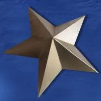 Звезда на обелиск латунь (197203) поставка - стела памятник ø 600 мм. пустотелая  в Кизеле