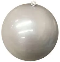 Новогодний шар белый (518857) ∅ 250 мм. Кизел 