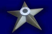 Звезда латунь ø 1000 мм. (197195) производство комплект горелка ГВД 379 10 89 00 ПС вечный огонь пустотелая  в Кизеле