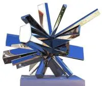 Рост камней скульптура из нержавеющей стали (517636) производство арт-объект  в Кизеле