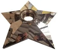 Звезда из листовой бронзы (518219) сертификат комплект горелка ГВД 379 10 89 00 ПС вечный огонь ø 950 мм. пустотелая  в Кизеле