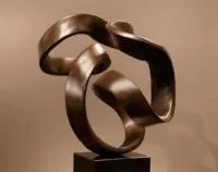 Кольцо из бронзы скульптура (518289) монтаж арт-объект  в Кизеле