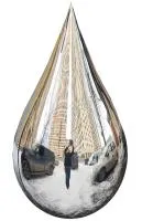 Капля дождя скульптура (517543) монтаж арт-объект  в Кизеле