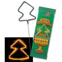 Бенгальские огни фигурные Елочка 250-2 ТР163 купить от производителя Троицкий снаряжательный завод — Кизел