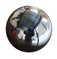 Шар ø 100 мм. полый полированный (517604) поставка - сфера арт-объект пустотелая  в Кизеле