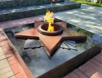 Звезда из гранита составная (518295) производство комплект горелка ГВД 379 10 89 00 ПС вечный огонь ø 1100 мм. монолит -  в Кизеле