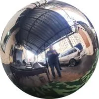 Шар ø 350 мм. полый полированный (517580) монтаж - сфера арт-объект пустотелая  в Кизеле