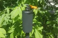 Факел садовый несгораемый фитиль (197416) монтаж ø 65 мм. ветроустойчивая  в Кизеле