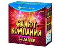 Фейерверк Салют-компания Р7318 купить от производителя Русский Фейерверк — Кизел