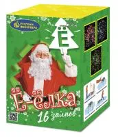 Батарея салютов Ё-Ёлка Р7062 купить от производителя Русский Фейерверк — Кизел