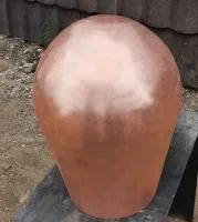 Ёмкость карамелизатор (513898) сертификат полусфера промоборудование ø 450 мм.  в Кизеле