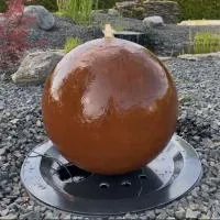 Фонтан кортеновская сталь (518909) ∅ 750 мм. Кизел 