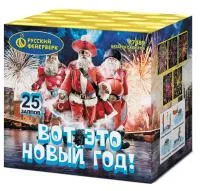 Салют Вот это новый год! Р7489 в Кизеле доставка Русский Фейерверк