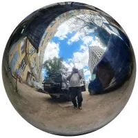 Полая сфера ø 1000 мм. (514269) производство - арт-объект пустотелая  в Кизеле