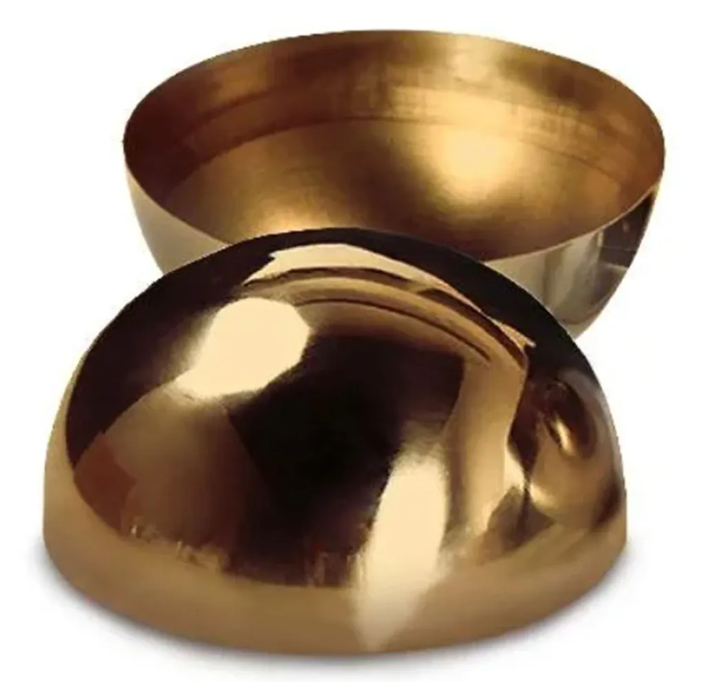 Полусферы из латуни в Кизеле Полусферы из латуни в Кизеле