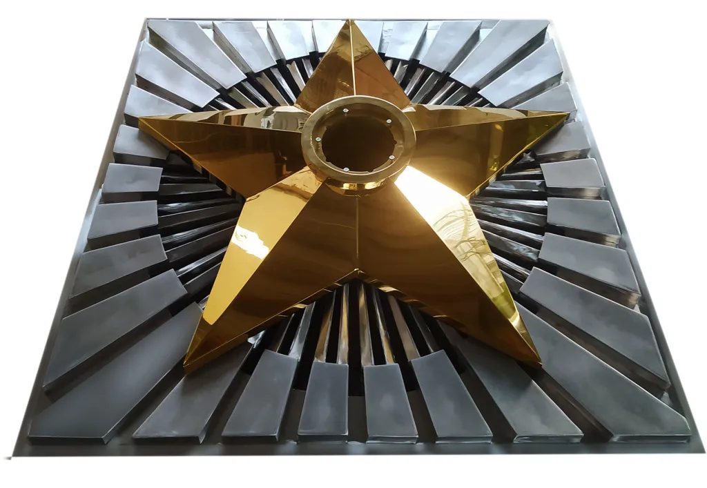 Решётка для вечного огня на заказ в Кизеле