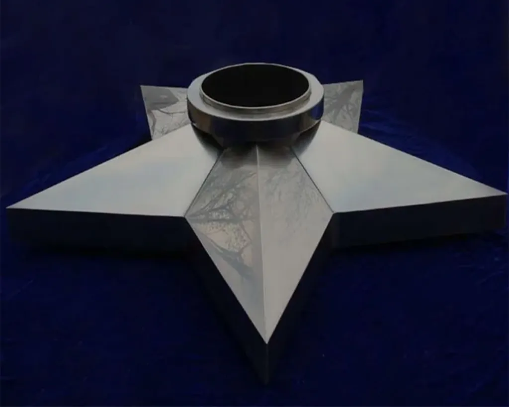 Вечный огонь звезда из чугуна Кизел